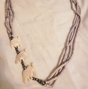 One of a kind tribal handmade necklace